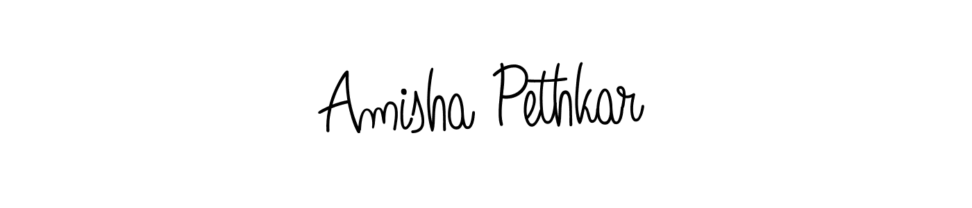 Here are the top 10 professional signature styles for the name Amisha Pethkar. These are the best autograph styles you can use for your name. Amisha Pethkar signature style 5 images and pictures png