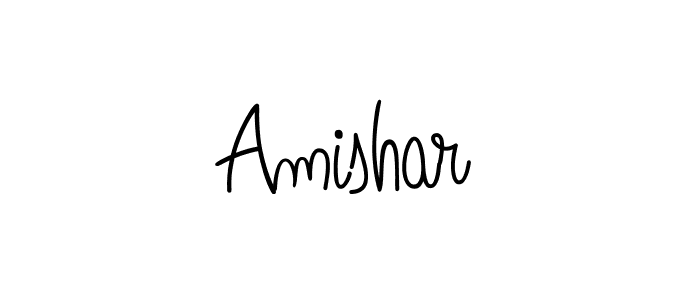 Create a beautiful signature design for name Amishar. With this signature (Angelique-Rose-font-FFP) fonts, you can make a handwritten signature for free. Amishar signature style 5 images and pictures png