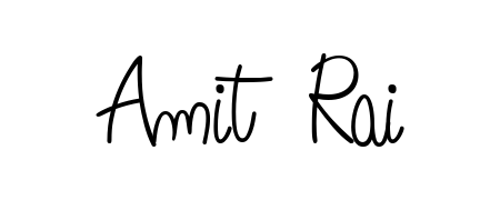 Use a signature maker to create a handwritten signature online. With this signature software, you can design (Angelique-Rose-font-FFP) your own signature for name Amit  Rai. Amit  Rai signature style 5 images and pictures png