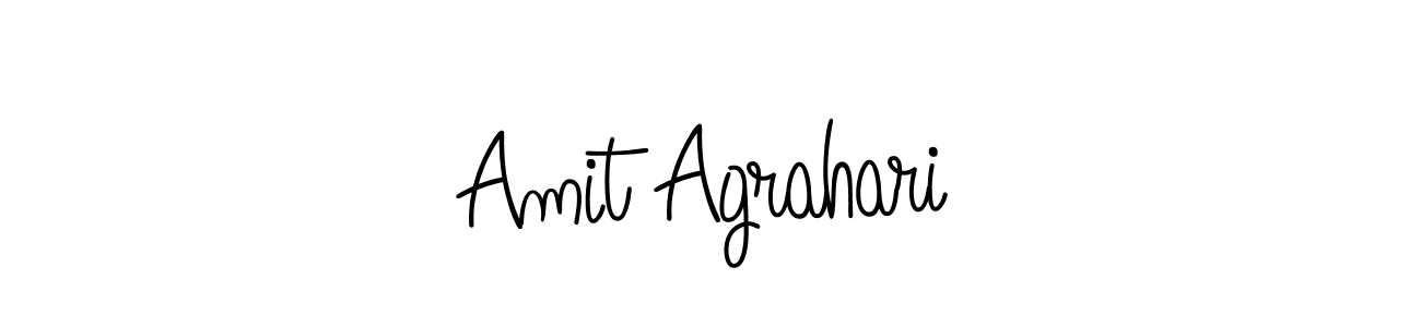 How to make Amit Agrahari signature? Angelique-Rose-font-FFP is a professional autograph style. Create handwritten signature for Amit Agrahari name. Amit Agrahari signature style 5 images and pictures png