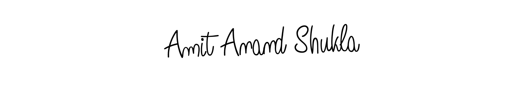 The best way (Angelique-Rose-font-FFP) to make a short signature is to pick only two or three words in your name. The name Amit Anand Shukla include a total of six letters. For converting this name. Amit Anand Shukla signature style 5 images and pictures png