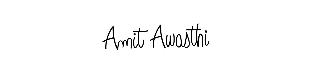 Create a beautiful signature design for name Amit Awasthi. With this signature (Angelique-Rose-font-FFP) fonts, you can make a handwritten signature for free. Amit Awasthi signature style 5 images and pictures png