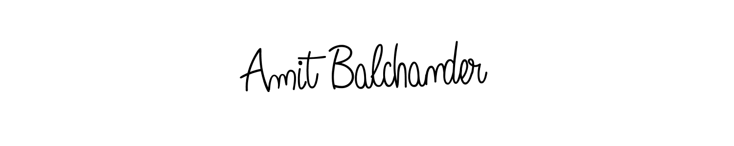 How to Draw Amit Balchander signature style? Angelique-Rose-font-FFP is a latest design signature styles for name Amit Balchander. Amit Balchander signature style 5 images and pictures png