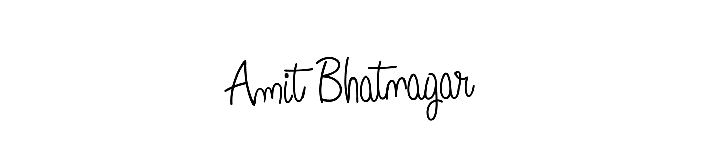 Amit Bhatnagar stylish signature style. Best Handwritten Sign (Angelique-Rose-font-FFP) for my name. Handwritten Signature Collection Ideas for my name Amit Bhatnagar. Amit Bhatnagar signature style 5 images and pictures png