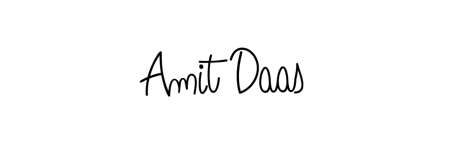 You should practise on your own different ways (Angelique-Rose-font-FFP) to write your name (Amit Daas) in signature. don't let someone else do it for you. Amit Daas signature style 5 images and pictures png