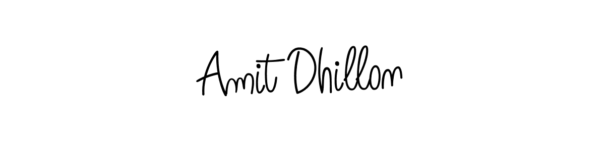 Create a beautiful signature design for name Amit Dhillon. With this signature (Angelique-Rose-font-FFP) fonts, you can make a handwritten signature for free. Amit Dhillon signature style 5 images and pictures png