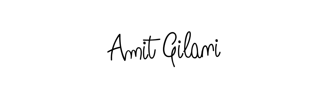 This is the best signature style for the Amit Gilani name. Also you like these signature font (Angelique-Rose-font-FFP). Mix name signature. Amit Gilani signature style 5 images and pictures png