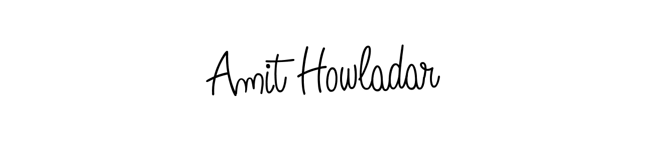 Amit Howladar stylish signature style. Best Handwritten Sign (Angelique-Rose-font-FFP) for my name. Handwritten Signature Collection Ideas for my name Amit Howladar. Amit Howladar signature style 5 images and pictures png