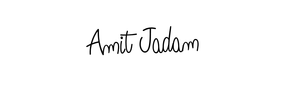 Here are the top 10 professional signature styles for the name Amit Jadam. These are the best autograph styles you can use for your name. Amit Jadam signature style 5 images and pictures png