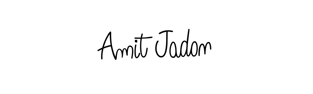 You can use this online signature creator to create a handwritten signature for the name Amit Jadon. This is the best online autograph maker. Amit Jadon signature style 5 images and pictures png