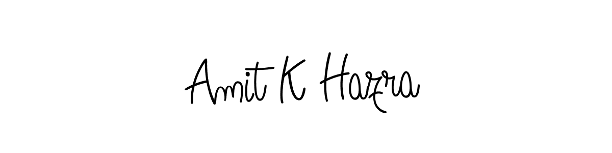 Make a short Amit K Hazra signature style. Manage your documents anywhere anytime using Angelique-Rose-font-FFP. Create and add eSignatures, submit forms, share and send files easily. Amit K Hazra signature style 5 images and pictures png