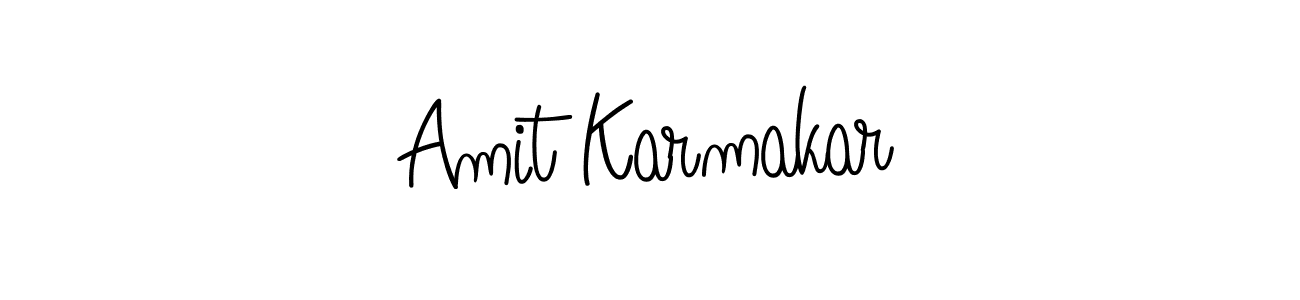 How to make Amit Karmakar signature? Angelique-Rose-font-FFP is a professional autograph style. Create handwritten signature for Amit Karmakar name. Amit Karmakar signature style 5 images and pictures png