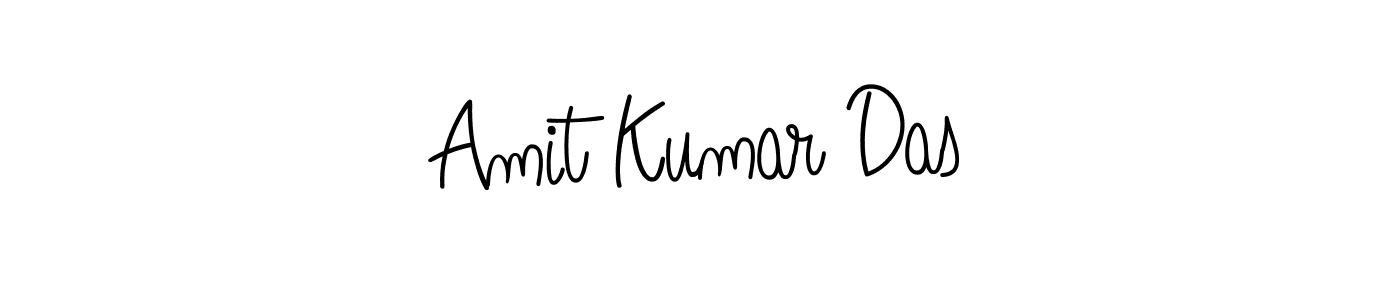Make a beautiful signature design for name Amit Kumar Das. With this signature (Angelique-Rose-font-FFP) style, you can create a handwritten signature for free. Amit Kumar Das signature style 5 images and pictures png