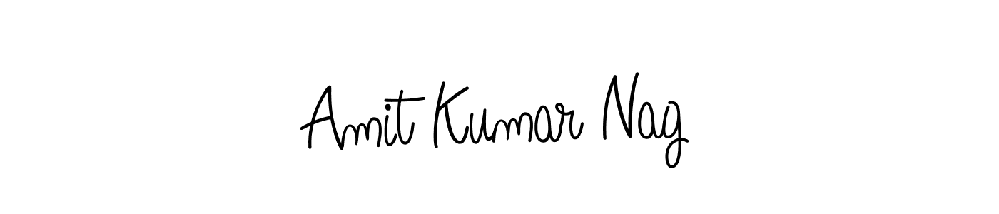 Make a beautiful signature design for name Amit Kumar Nag. Use this online signature maker to create a handwritten signature for free. Amit Kumar Nag signature style 5 images and pictures png