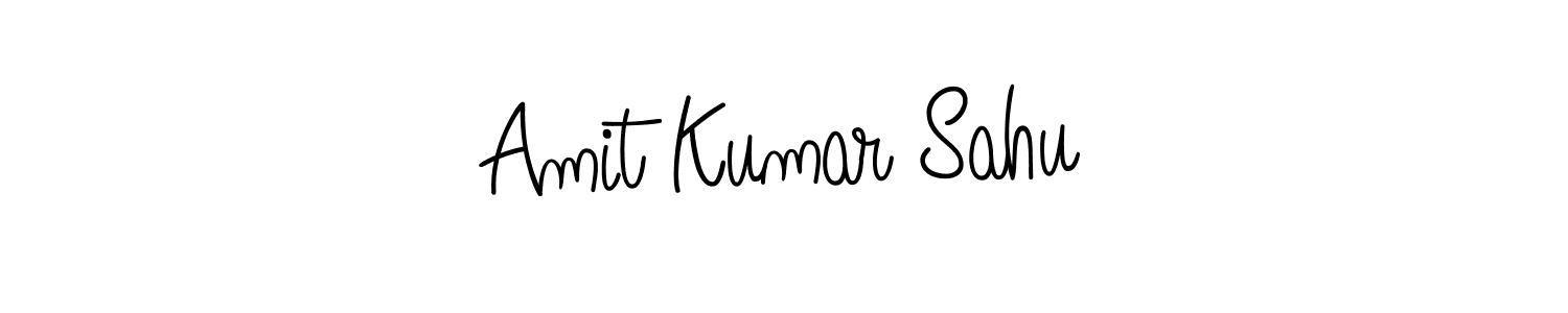 Once you've used our free online signature maker to create your best signature Angelique-Rose-font-FFP style, it's time to enjoy all of the benefits that Amit Kumar Sahu name signing documents. Amit Kumar Sahu signature style 5 images and pictures png