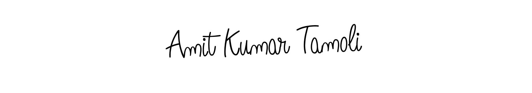 Once you've used our free online signature maker to create your best signature Angelique-Rose-font-FFP style, it's time to enjoy all of the benefits that Amit Kumar Tamoli name signing documents. Amit Kumar Tamoli signature style 5 images and pictures png