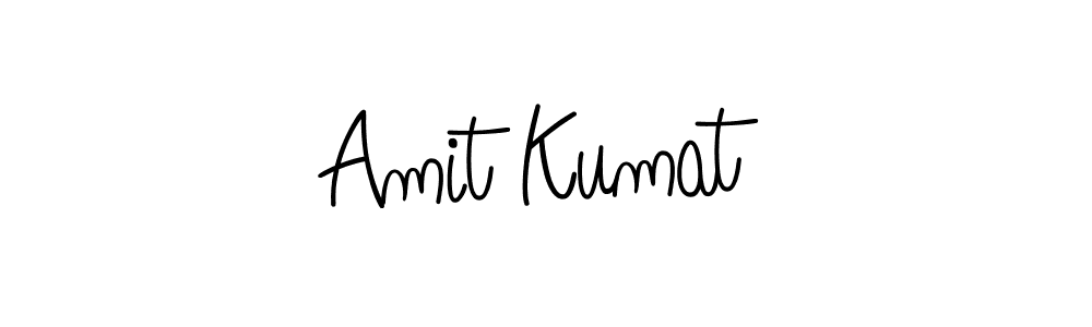 How to make Amit Kumat signature? Angelique-Rose-font-FFP is a professional autograph style. Create handwritten signature for Amit Kumat name. Amit Kumat signature style 5 images and pictures png