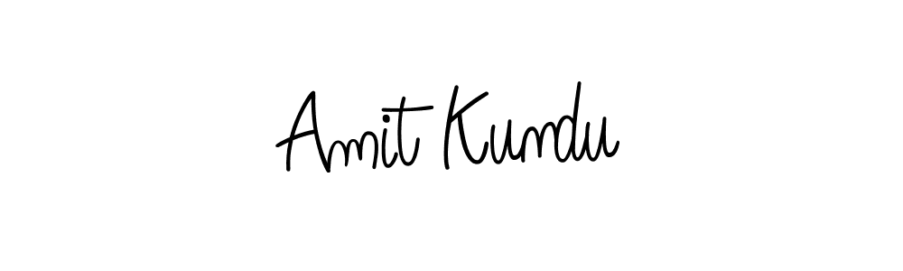 Amit Kundu stylish signature style. Best Handwritten Sign (Angelique-Rose-font-FFP) for my name. Handwritten Signature Collection Ideas for my name Amit Kundu. Amit Kundu signature style 5 images and pictures png