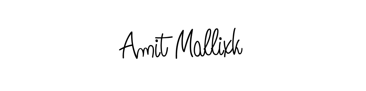 You can use this online signature creator to create a handwritten signature for the name Amit Mallixk. This is the best online autograph maker. Amit Mallixk signature style 5 images and pictures png