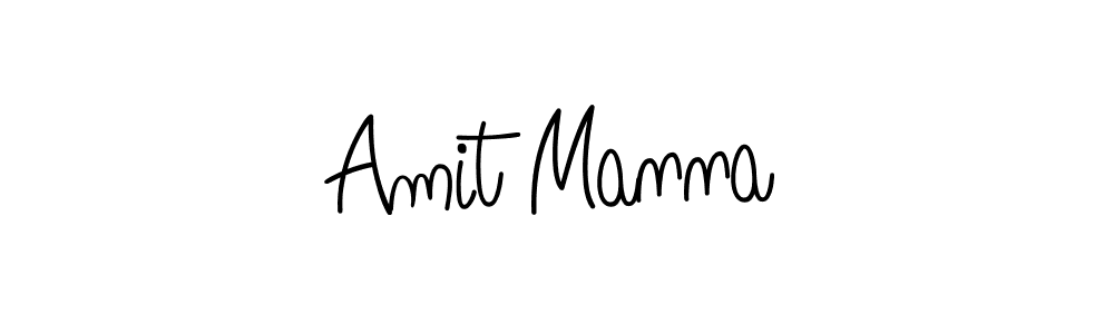 Make a beautiful signature design for name Amit Manna. With this signature (Angelique-Rose-font-FFP) style, you can create a handwritten signature for free. Amit Manna signature style 5 images and pictures png