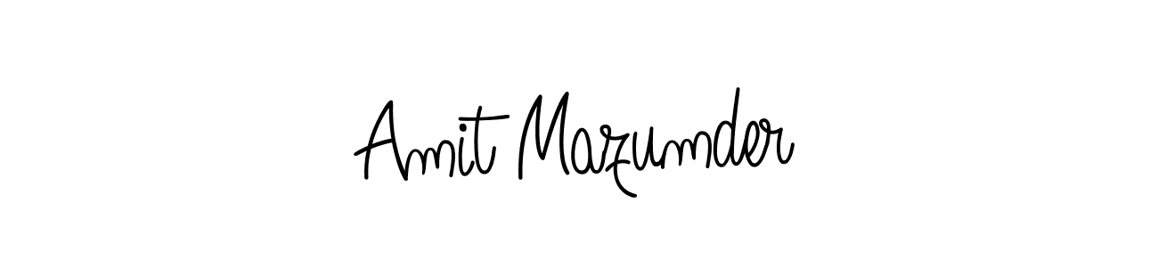 Here are the top 10 professional signature styles for the name Amit Mazumder. These are the best autograph styles you can use for your name. Amit Mazumder signature style 5 images and pictures png