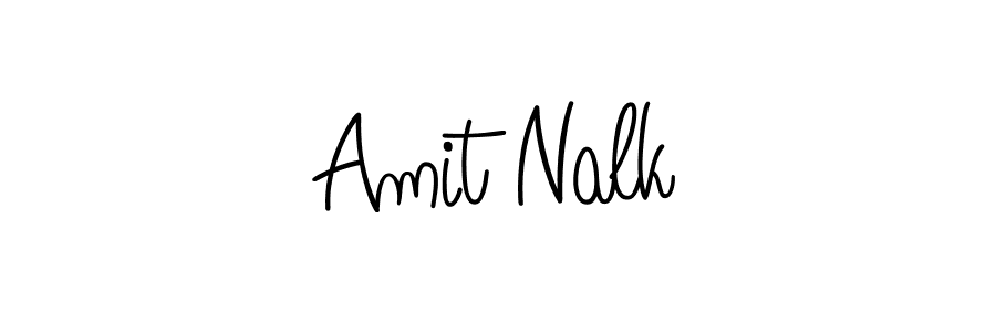 Angelique-Rose-font-FFP is a professional signature style that is perfect for those who want to add a touch of class to their signature. It is also a great choice for those who want to make their signature more unique. Get Amit Nalk name to fancy signature for free. Amit Nalk signature style 5 images and pictures png