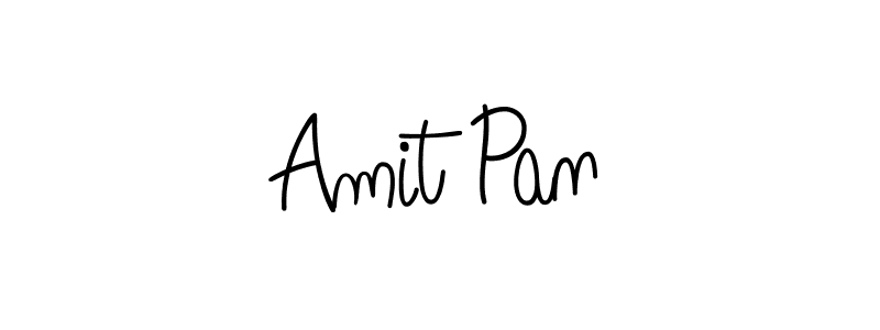 The best way (Angelique-Rose-font-FFP) to make a short signature is to pick only two or three words in your name. The name Amit Pan include a total of six letters. For converting this name. Amit Pan signature style 5 images and pictures png