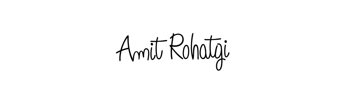 The best way (Angelique-Rose-font-FFP) to make a short signature is to pick only two or three words in your name. The name Amit Rohatgi include a total of six letters. For converting this name. Amit Rohatgi signature style 5 images and pictures png