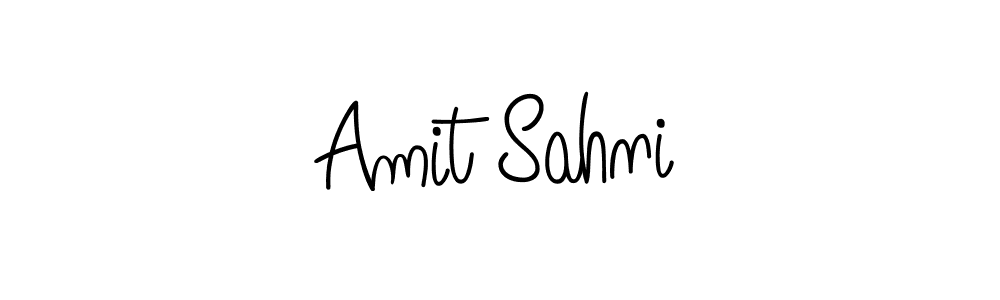 Create a beautiful signature design for name Amit Sahni. With this signature (Angelique-Rose-font-FFP) fonts, you can make a handwritten signature for free. Amit Sahni signature style 5 images and pictures png