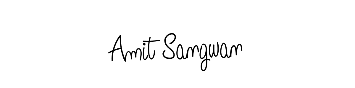 Make a short Amit Sangwan signature style. Manage your documents anywhere anytime using Angelique-Rose-font-FFP. Create and add eSignatures, submit forms, share and send files easily. Amit Sangwan signature style 5 images and pictures png
