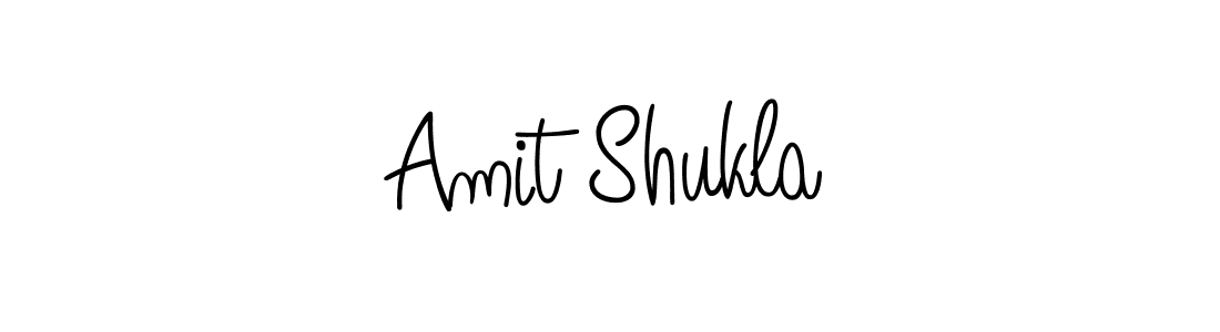 Make a beautiful signature design for name Amit Shukla. With this signature (Angelique-Rose-font-FFP) style, you can create a handwritten signature for free. Amit Shukla signature style 5 images and pictures png