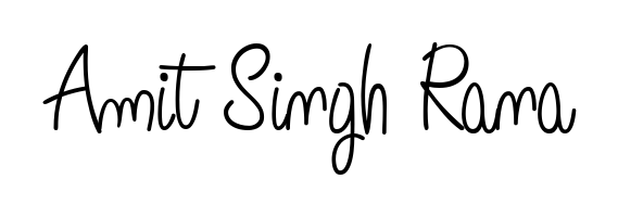 Discover how Amit Singh Rana looks in an executive cursive font (Angelique-Rose-font-FFP). Perfect for legal documents, invoices, and certificates. Amit Singh Rana signature style 5 images and pictures png