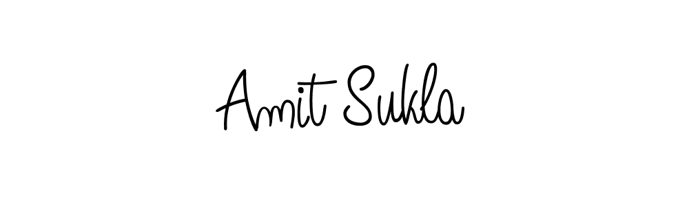 The best way (Angelique-Rose-font-FFP) to make a short signature is to pick only two or three words in your name. The name Amit Sukla include a total of six letters. For converting this name. Amit Sukla signature style 5 images and pictures png