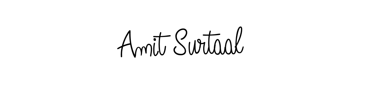 Make a short Amit Surtaal signature style. Manage your documents anywhere anytime using Angelique-Rose-font-FFP. Create and add eSignatures, submit forms, share and send files easily. Amit Surtaal signature style 5 images and pictures png