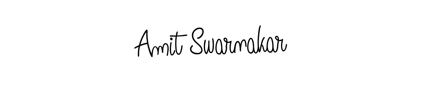 Amit Swarnakar stylish signature style. Best Handwritten Sign (Angelique-Rose-font-FFP) for my name. Handwritten Signature Collection Ideas for my name Amit Swarnakar. Amit Swarnakar signature style 5 images and pictures png