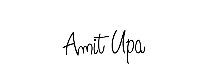 Angelique-Rose-font-FFP is a professional signature style that is perfect for those who want to add a touch of class to their signature. It is also a great choice for those who want to make their signature more unique. Get Amit Upa name to fancy signature for free. Amit Upa signature style 5 images and pictures png