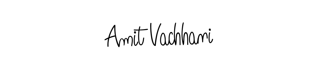 You can use this online signature creator to create a handwritten signature for the name Amit Vachhani. This is the best online autograph maker. Amit Vachhani signature style 5 images and pictures png