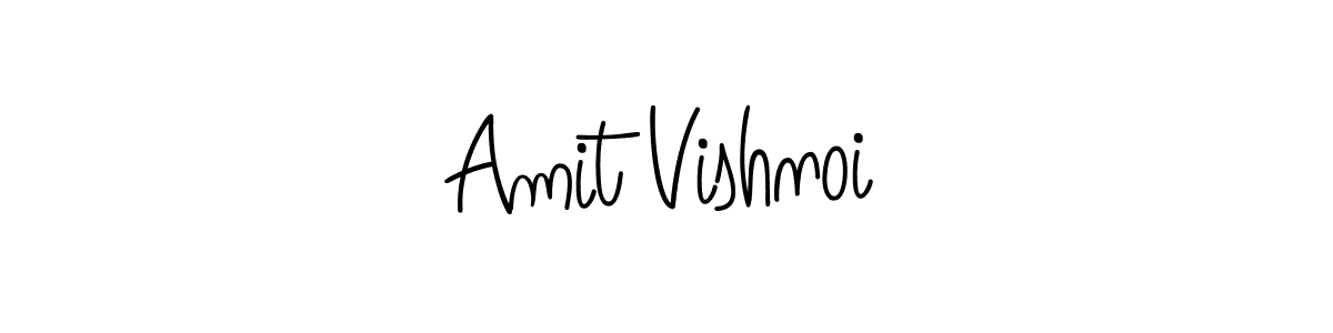 How to Draw Amit Vishnoi signature style? Angelique-Rose-font-FFP is a latest design signature styles for name Amit Vishnoi. Amit Vishnoi signature style 5 images and pictures png