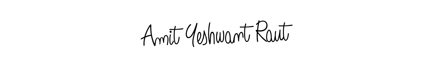 Amit Yeshwant Raut stylish signature style. Best Handwritten Sign (Angelique-Rose-font-FFP) for my name. Handwritten Signature Collection Ideas for my name Amit Yeshwant Raut. Amit Yeshwant Raut signature style 5 images and pictures png