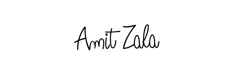 Make a beautiful signature design for name Amit Zala. Use this online signature maker to create a handwritten signature for free. Amit Zala signature style 5 images and pictures png