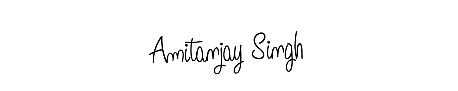 Make a short Amitanjay Singh signature style. Manage your documents anywhere anytime using Angelique-Rose-font-FFP. Create and add eSignatures, submit forms, share and send files easily. Amitanjay Singh signature style 5 images and pictures png
