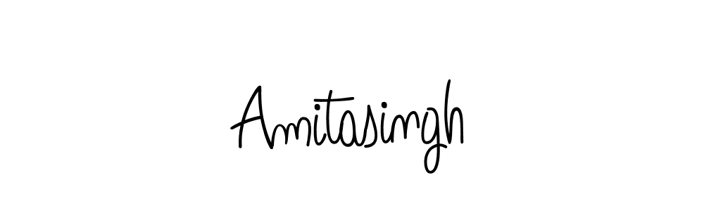 Amitasingh stylish signature style. Best Handwritten Sign (Angelique-Rose-font-FFP) for my name. Handwritten Signature Collection Ideas for my name Amitasingh. Amitasingh signature style 5 images and pictures png