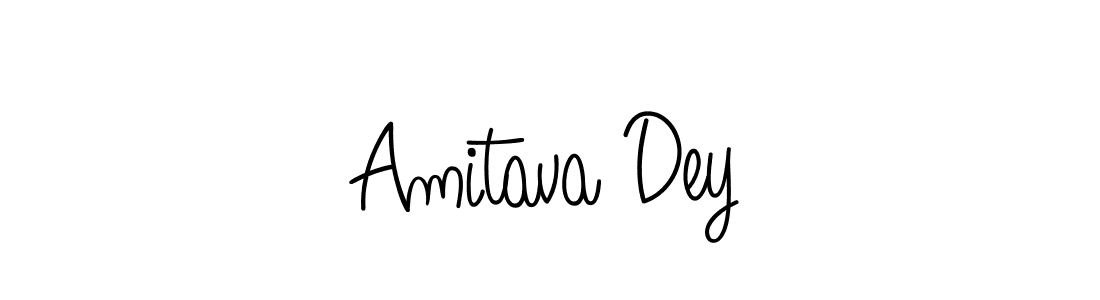 Make a beautiful signature design for name Amitava Dey. With this signature (Angelique-Rose-font-FFP) style, you can create a handwritten signature for free. Amitava Dey signature style 5 images and pictures png