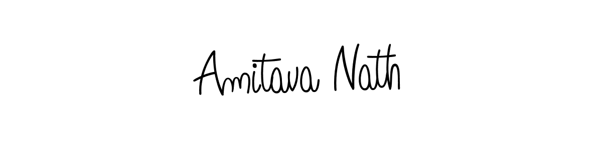 Create a beautiful signature design for name Amitava Nath. With this signature (Angelique-Rose-font-FFP) fonts, you can make a handwritten signature for free. Amitava Nath signature style 5 images and pictures png