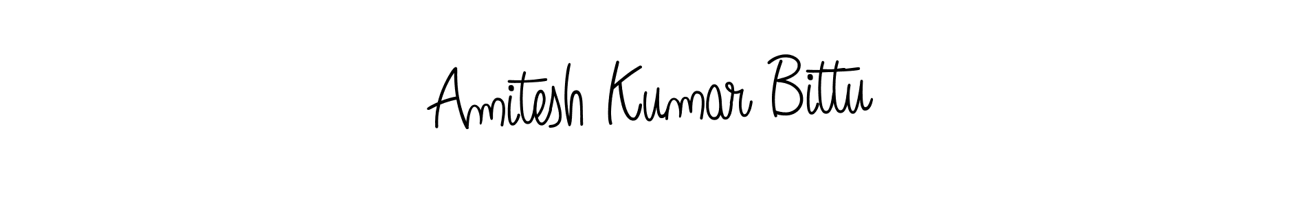 How to make Amitesh Kumar Bittu signature? Angelique-Rose-font-FFP is a professional autograph style. Create handwritten signature for Amitesh Kumar Bittu name. Amitesh Kumar Bittu signature style 5 images and pictures png