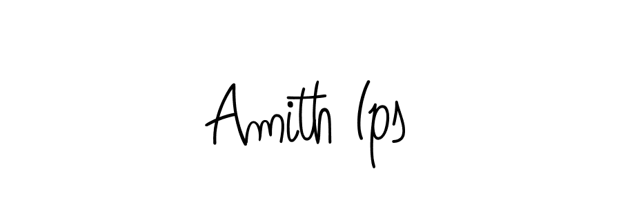 You can use this online signature creator to create a handwritten signature for the name Amith Ips. This is the best online autograph maker. Amith Ips signature style 5 images and pictures png