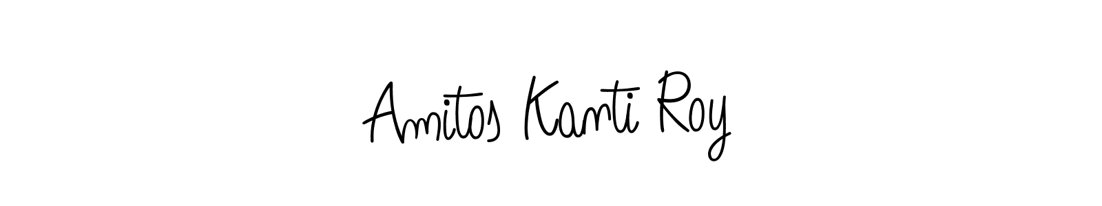 Amitos Kanti Roy stylish signature style. Best Handwritten Sign (Angelique-Rose-font-FFP) for my name. Handwritten Signature Collection Ideas for my name Amitos Kanti Roy. Amitos Kanti Roy signature style 5 images and pictures png