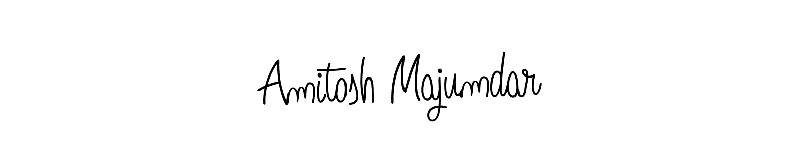 Create a beautiful signature design for name Amitosh Majumdar. With this signature (Angelique-Rose-font-FFP) fonts, you can make a handwritten signature for free. Amitosh Majumdar signature style 5 images and pictures png