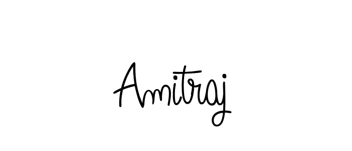 Design your own signature with our free online signature maker. With this signature software, you can create a handwritten (Angelique-Rose-font-FFP) signature for name Amitraj. Amitraj signature style 5 images and pictures png