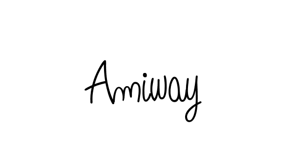 Angelique-Rose-font-FFP is a professional signature style that is perfect for those who want to add a touch of class to their signature. It is also a great choice for those who want to make their signature more unique. Get Amiway name to fancy signature for free. Amiway signature style 5 images and pictures png